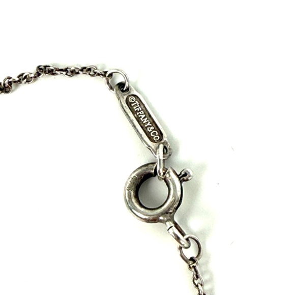 Tiffany & Co Triple Interlocking 1837 Circles Sterling Silver Pendant Necklace - Picture 8 of 9